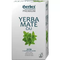 Herbex yerba mate tea 20x1,5g 30 g - Bio és natúr étrendkiegészítők