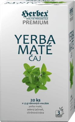 Herbex yerba mate tea 20x1,5g 30 g - Bio és natúr étrendkiegészítők