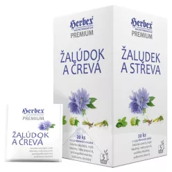 Herbex gyomor és belek tea 20x1,5g 30 g - Bio és natúr étrendkiegészítők