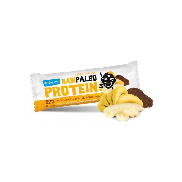 Max Sport raw paleo protein szelet banános 50 g
