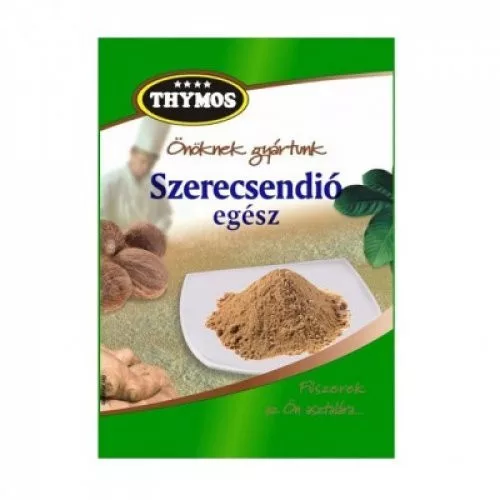Thymos szerecsendió egész 10 g - Bio és natúr élelmiszerek