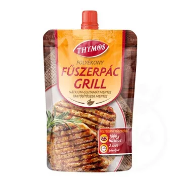 Thymos marco polo folyékony fűszerpác grill visszazárható 90 g - Bio és natúr élelmiszerek