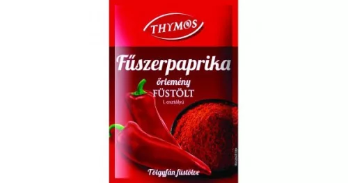 Thymos fűszerpaprika édes őrölt füstölt 1.oszt. 25 g - Bio és natúr élelmiszerek
