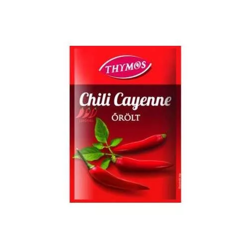 Thymos chili cayenne őrölt 25 g - Bio és natúr élelmiszerek