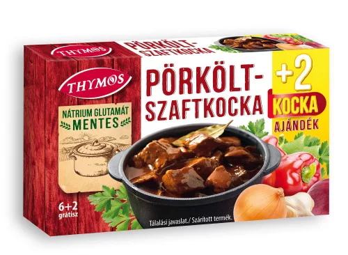 Thymos pörköltszaftkocka n.g.mentes 6+2 grátisz 80 g - Bio és natúr élelmiszerek