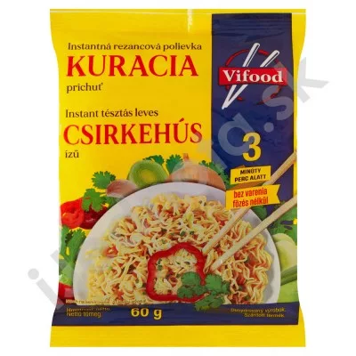 VIFOOD INSTANT LEVES CSIRKE 60G - Bio és natúr élelmiszerek