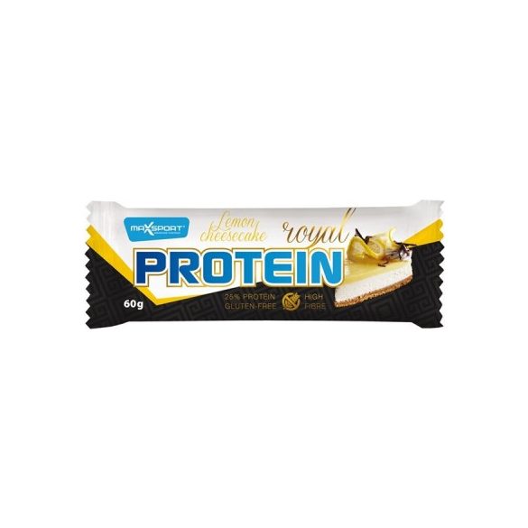 Max Sport royal protein szelet citrom-sajttorta gluténmentes 60 g