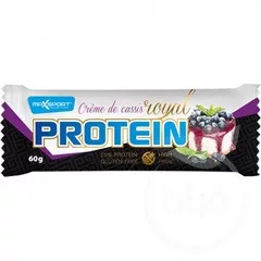 Max Sport royal protein szelet feketeribizli gluténmentes 60 g - Bio és natúr élelmiszerek