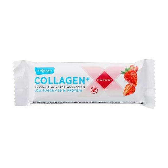 Max Sport collagen+ strawberry szelet 40 g