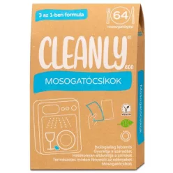 Cleanly eco mosogatócsíkok 3 az 1-ben formula 64 db - 