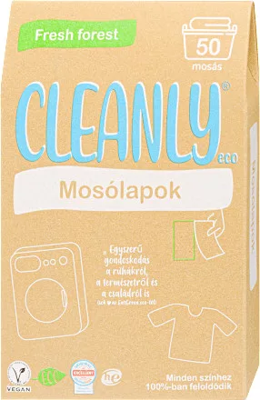 Cleanly eco mosólapok friss erdő 50 db – Mosószer