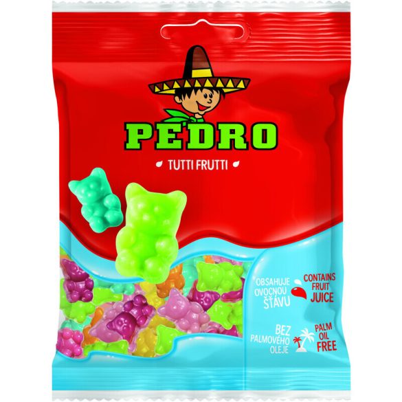 PEDRO GUMICUKOR TUTTI FRUTTI 80G