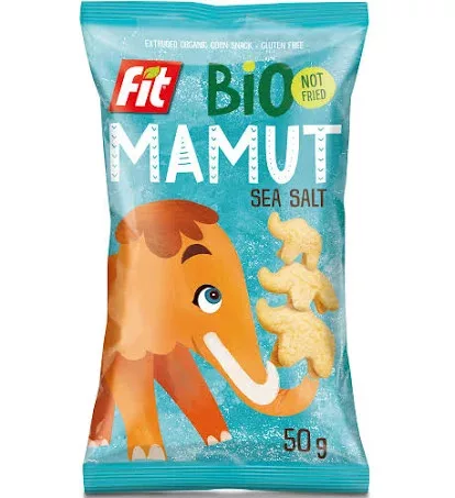 Fit bio mamut extrudált gluténmentes snack sós ízű 50 g - Bio és natúr élelmiszerek