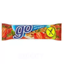 Fit go gluténmentes müzliszelet eper-joghurt 23 g - Bio és natúr élelmiszerek