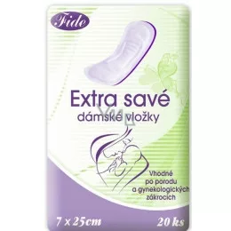 Fide extra save szülés utáni egészségügyi betét 20 db - Bio és natúr kozmetikumok