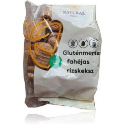 Gluténmentes natural rizskeksz fahéjas 150 g