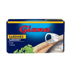 GIANA SZARDÍNIA OLAJBAN 125G