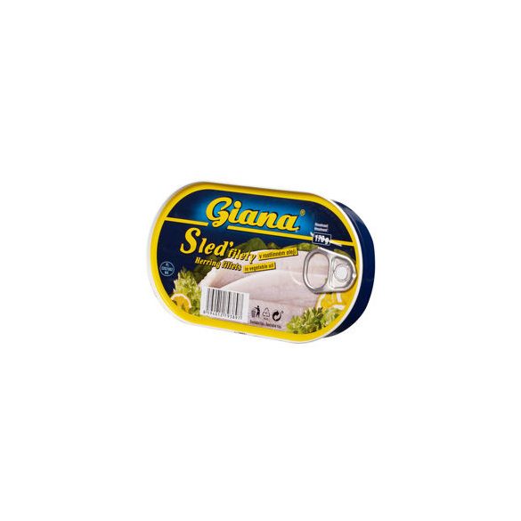 GIANA HERINGFILÉ OLAJBAN 170G