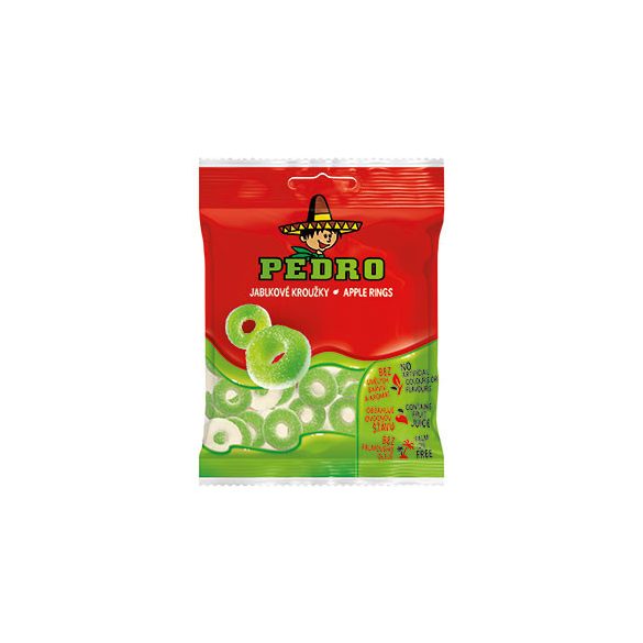 PEDRO GUMICUKOR APPLE RINGS 80G