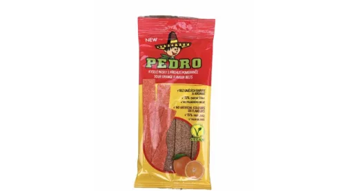 Pedro orange belt gumicukor vegán 80 g - Bio és natúr élelmiszerek