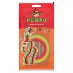 Pedro rainbow belt gumicukor vegán 80 g - Bio és natúr élelmiszerek