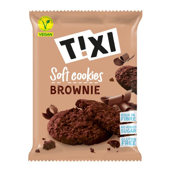 TIXI BROWNIE CSOKOLÁDÉS VEGÁN 50G