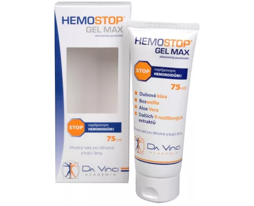 Hemostop gél max aranyérre 75 ml - Bio és natúr étrendkiegészítők