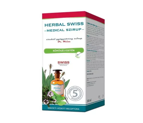 Herbal Swiss medical szirup 300 ml - Bio és natúr étrendkiegészítők
