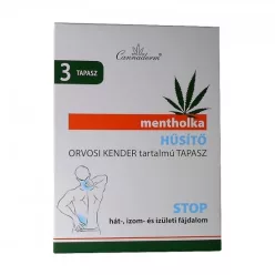 Cannaderm mentholka hűsítő tapasz 3 db - Bio és natúr kozmetikumok