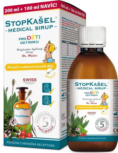 Herbal Swiss kid szirup 300 ml - 