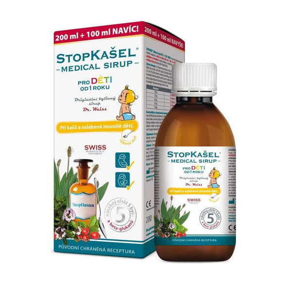 Herbal Swiss kid szirup 300 ml