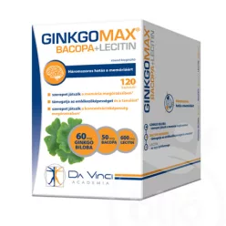 Ginkgomax+bacopa+lecitin lágyzselatin kapszula 60 db - Bio és natúr étrendkiegészítők