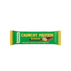   Bombus crunchy proteinszelet tejcsokoládéval banán ízzel és édesítőszerrel 50 g