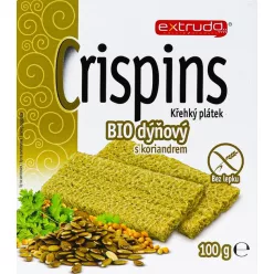 Extrudo bio GM rop.rizsszelet tökmag&koriander100g