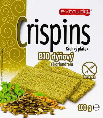 Extrudo bio GM rop.rizsszelet tökmag&koriander100g