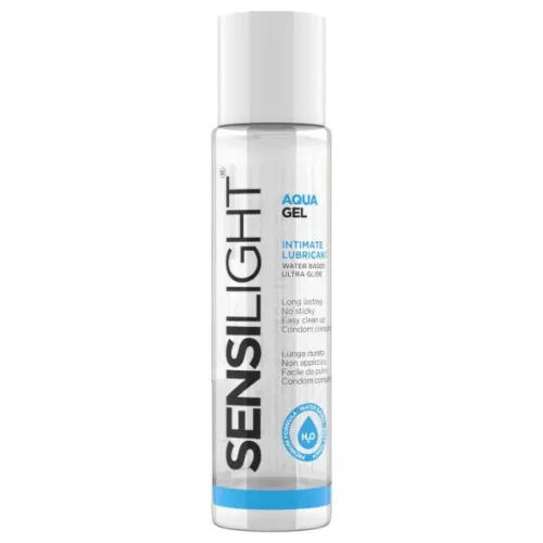 Sensilight Aquagel - vízbázisú síkosító gél (60ml) - Bio és natúr intim termékek