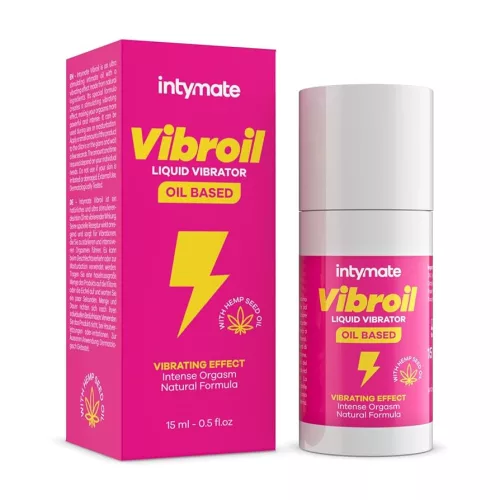 Intymate Vibroil - olaj alapú folyékony vibrátor (15ml) - Bio és natúr intim termékek
