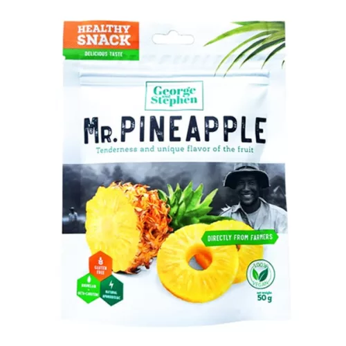 George & Stephen mr. pineapple prémium aszalt ananász 50 g – Aszalvány