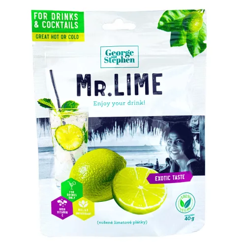 George & Stephen mr. lime prémium aszalt lime 40 g – Aszalvány