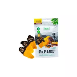 George & Stephen mr. mango prémium aszalt mangó szelet csokival bevonva 3x20g 60 g – Aszalvány