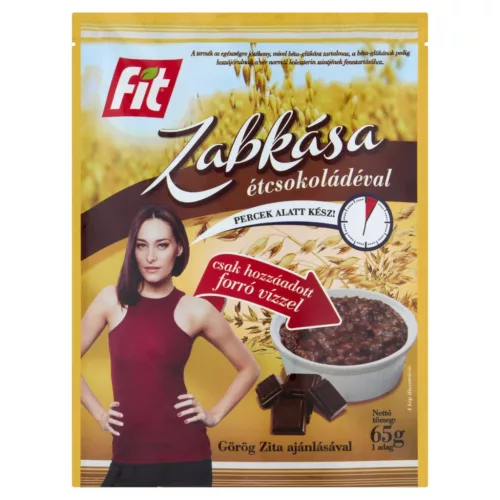Fit reggeli zabkása étcsokoládé 65 g – Müzli