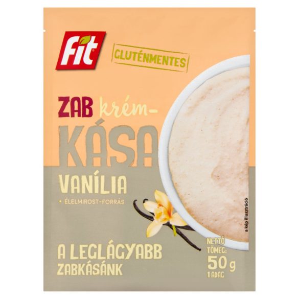 Fit reggeli zabkrémkása vanília 50 g