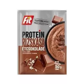 Fit protein rizskása étcsokoládés, kollagénnel 50 g – Müzli