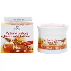 Bione méz+Q10 tápláló arckrém méhpempővel 51 ml - Bio és natúr kozmetikumok