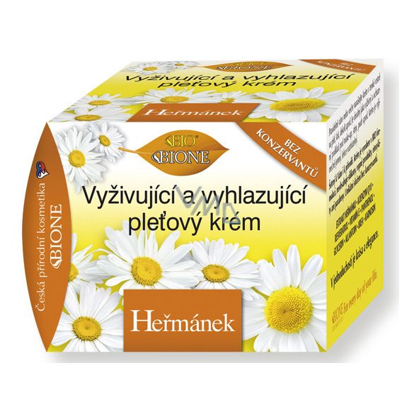 Bione kamilla bőrnyugtató arckrém, q10, e-vitaminnal ekcémás és sérült bőrre 51ml