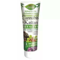 Bione gyógynövénybalzsam vénákra és erekre, kannabisz, vadgesztenye, vörösszőlőmag kivonattal 200 ml - 