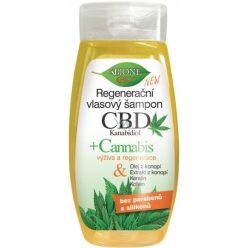 Bione cbd+cannabis regeneráló sampon 260 ml - Bio és natúr étrendkiegészítők