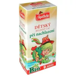 Apotheke bio gyermek tea anti-cold herbal 20x1,5 30 g - Bio és natúr étrendkiegészítők