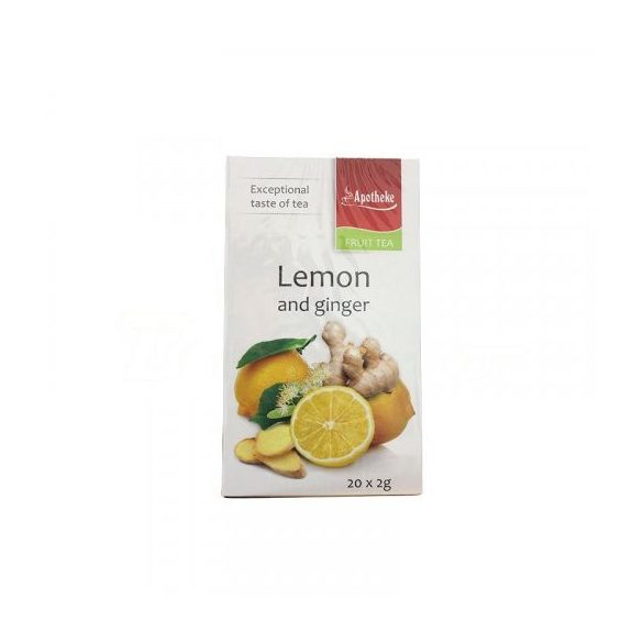 Apotheke gyömbéres citrom tea 20x2 g 40 g
