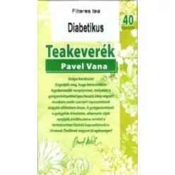 Pavel Vana diacare herbal tea 40x1,6g 64 g - Bio és natúr élelmiszerek